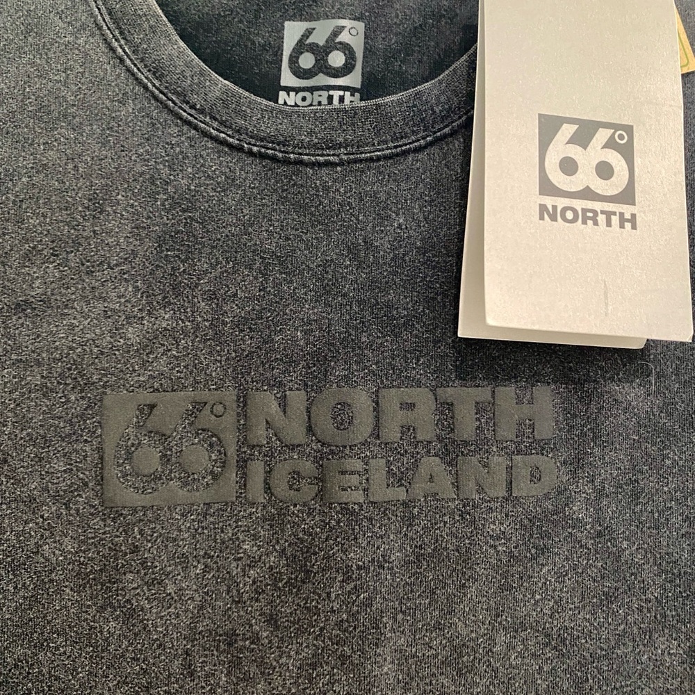 66° North Black T-Shirt